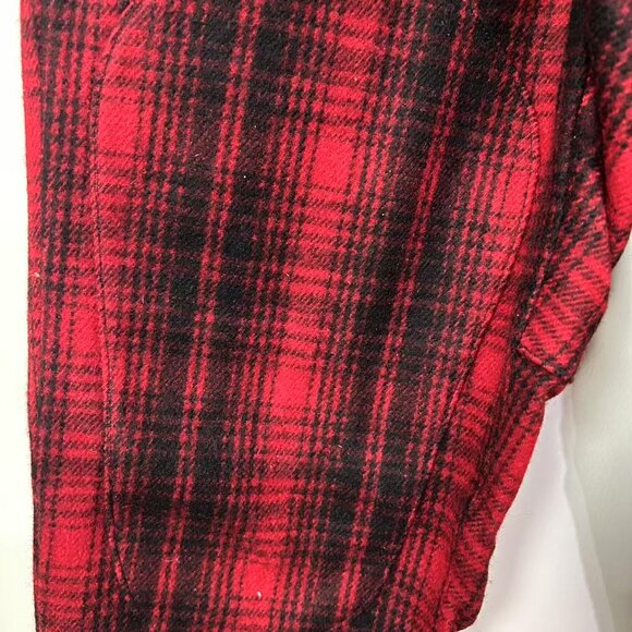 *RARE* Woolrich Vintage Wool Hunting Pants – Red & Black Buffalo Plaid Size 32 - Picture 4 of 9